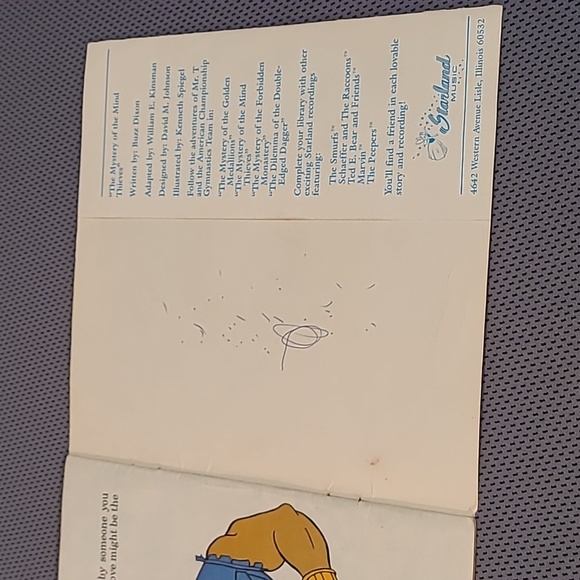 1984 Mr. T The Mystery of the Mind Thieves 33 1/3 RPM Story Book Record - Picture 4 of 7